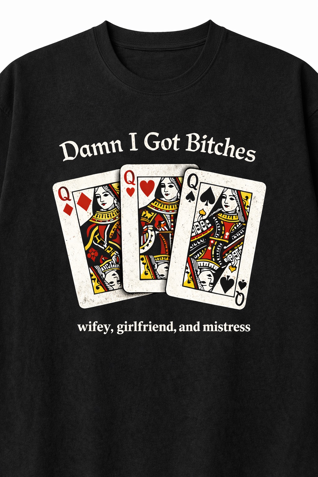 Gallivanting Deuces merch design 1